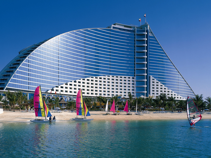 Fondo de pantalla Jumeirah Beach Dubai Hotel 800x600