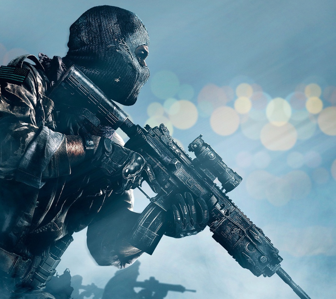 Sfondi Soldier Call of Duty Ghosts 1080x960