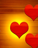 Das Love in your Heart Wallpaper 128x160