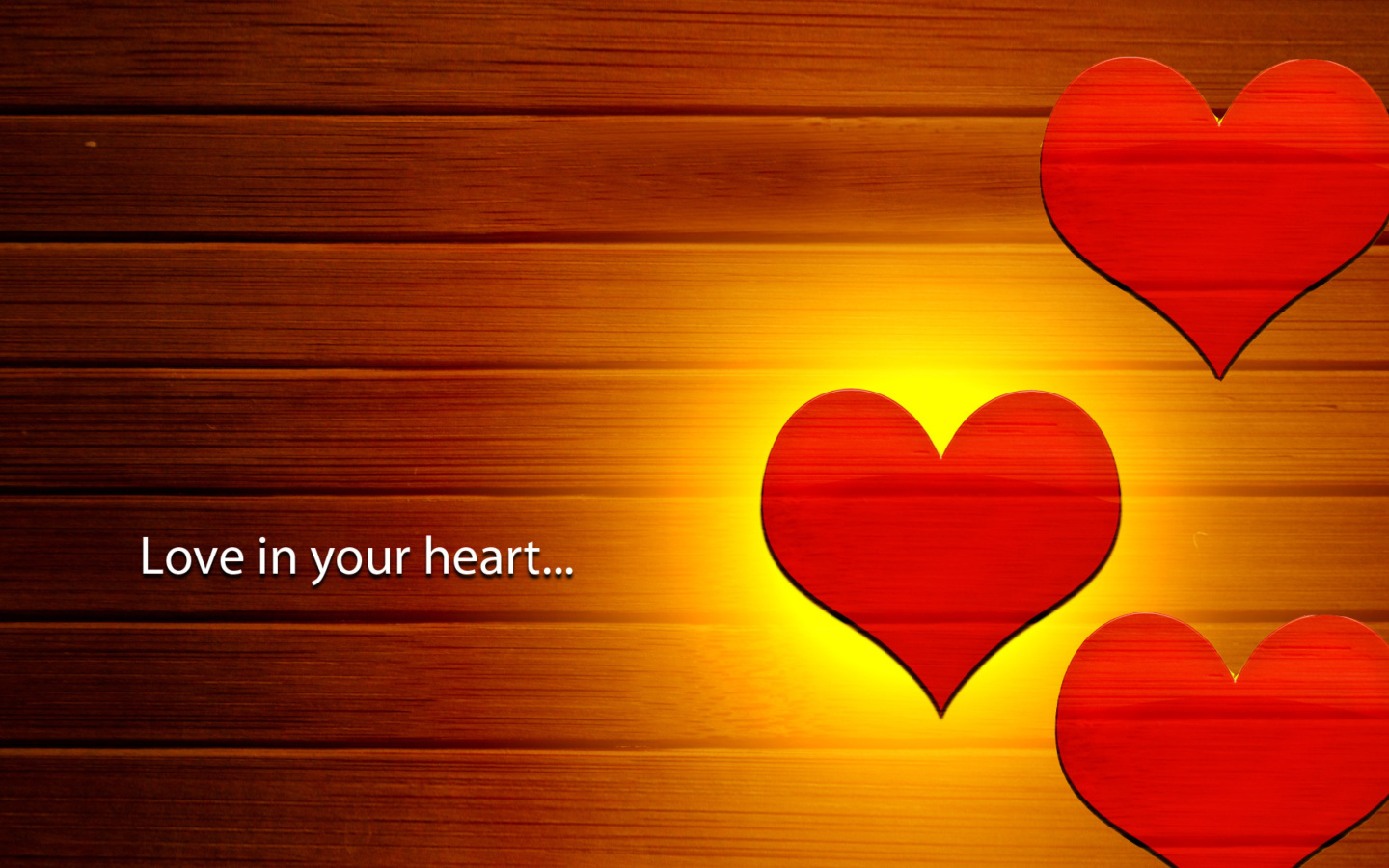 Sfondi Love in your Heart 1440x900