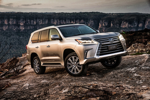 Fondo de pantalla Lexus LX 570 480x320