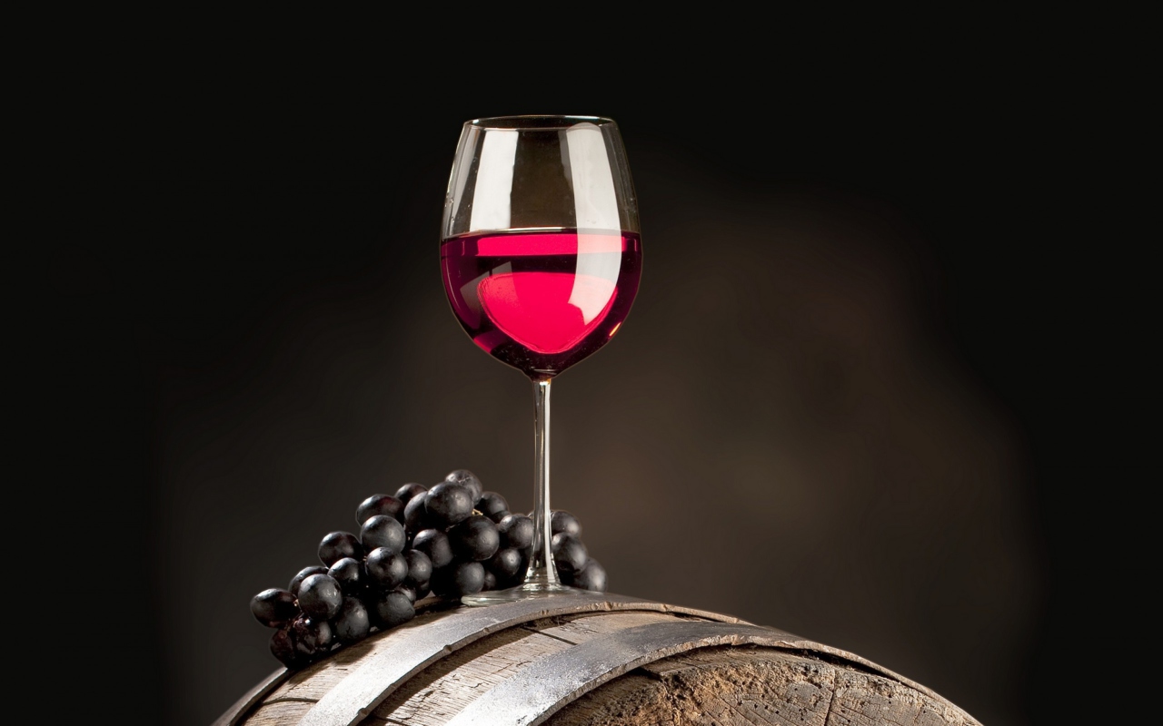 Red Wine Glass wallpaper 1280x800