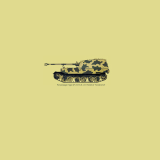 Kostenloses Tank Illustration Wallpaper für 208x208