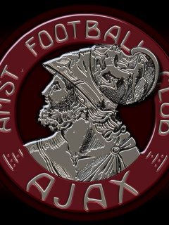 Das AFC Ajax Club HD Logo Wallpaper 240x320