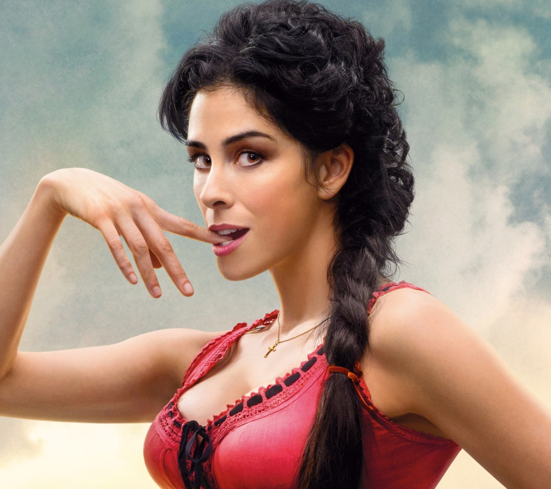 Обои Sarah Silverman In A Million Ways To Die In The West 1080x960