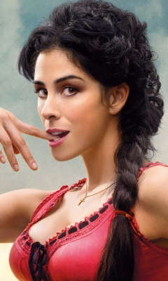 Обои Sarah Silverman In A Million Ways To Die In The West 240x400