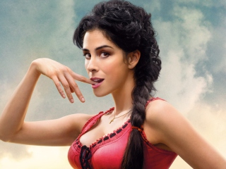 Обои Sarah Silverman In A Million Ways To Die In The West 320x240