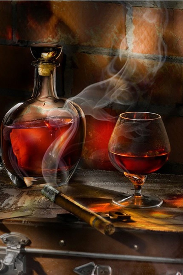 Whiskey and Cigar screenshot #1 640x960