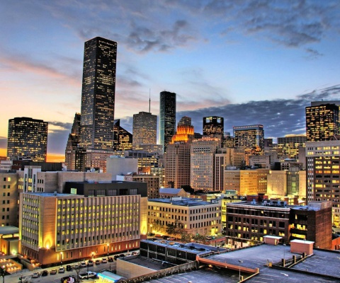 Fondo de pantalla Houston City 480x400