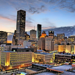 Houston City sfondi gratuiti per 1024x1024