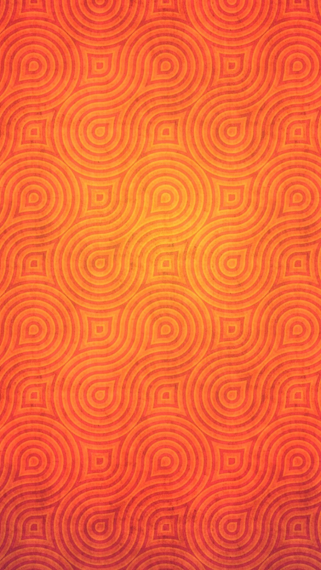Fondo de pantalla Orange Abstract Pattern 1080x1920
