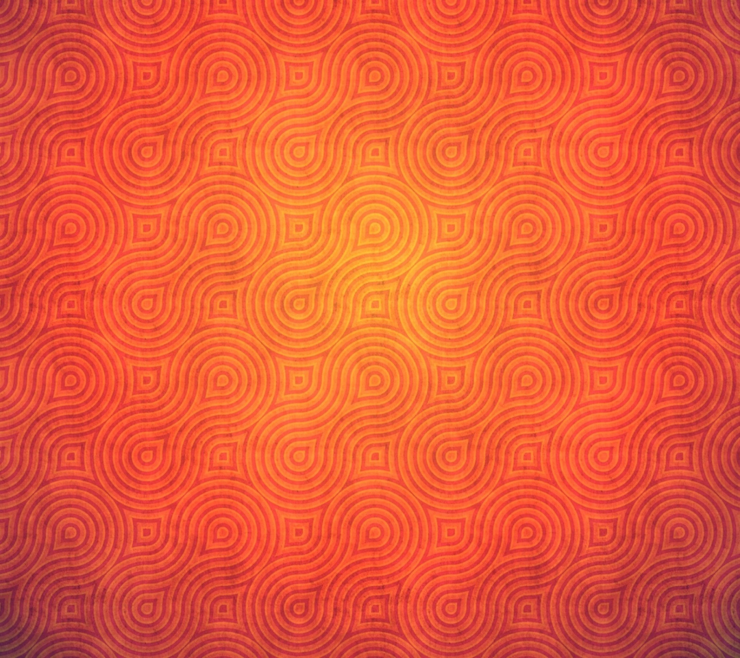 Orange Abstract Pattern wallpaper 1080x960