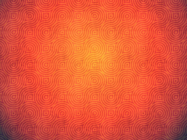 Fondo de pantalla Orange Abstract Pattern 640x480