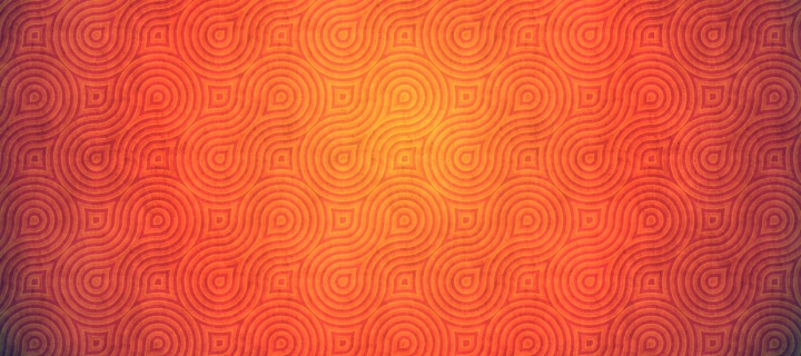 Sfondi Orange Abstract Pattern 720x320
