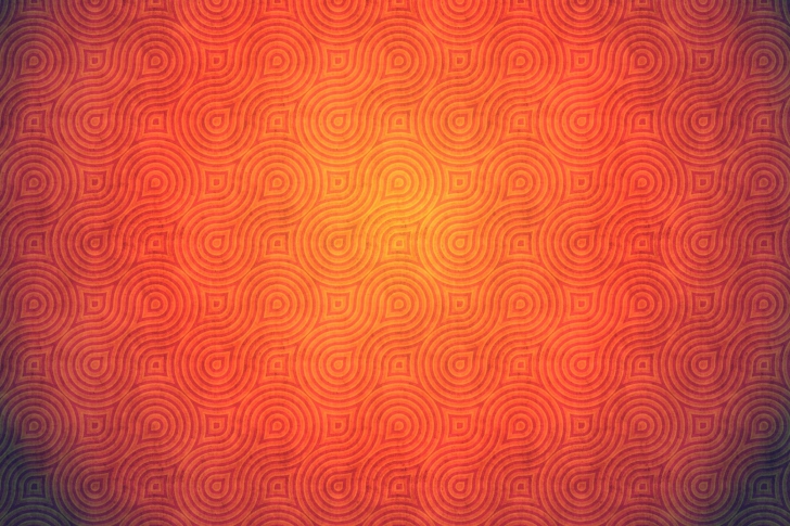 Fondo de pantalla Orange Abstract Pattern