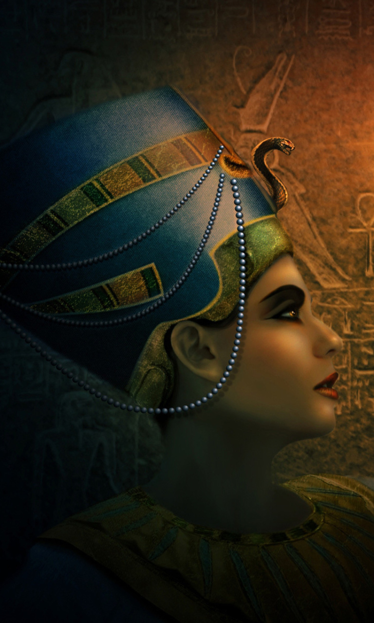 Fondo de pantalla Nefertiti - Queens of Egypt 768x1280