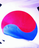 Fondo de pantalla South Korea Flag 128x160