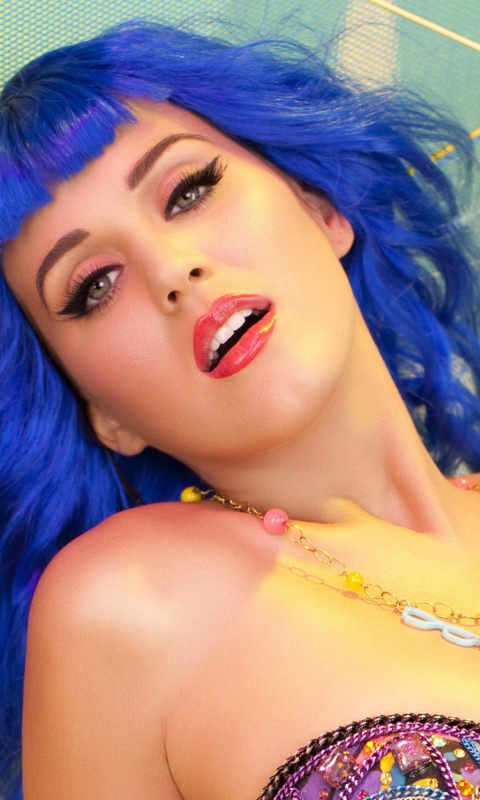 Katy Perry Glamour wallpaper 480x800