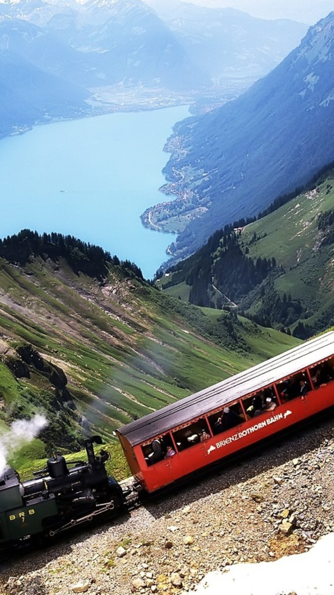Fondo de pantalla Old Switzerland Train 1080x1920