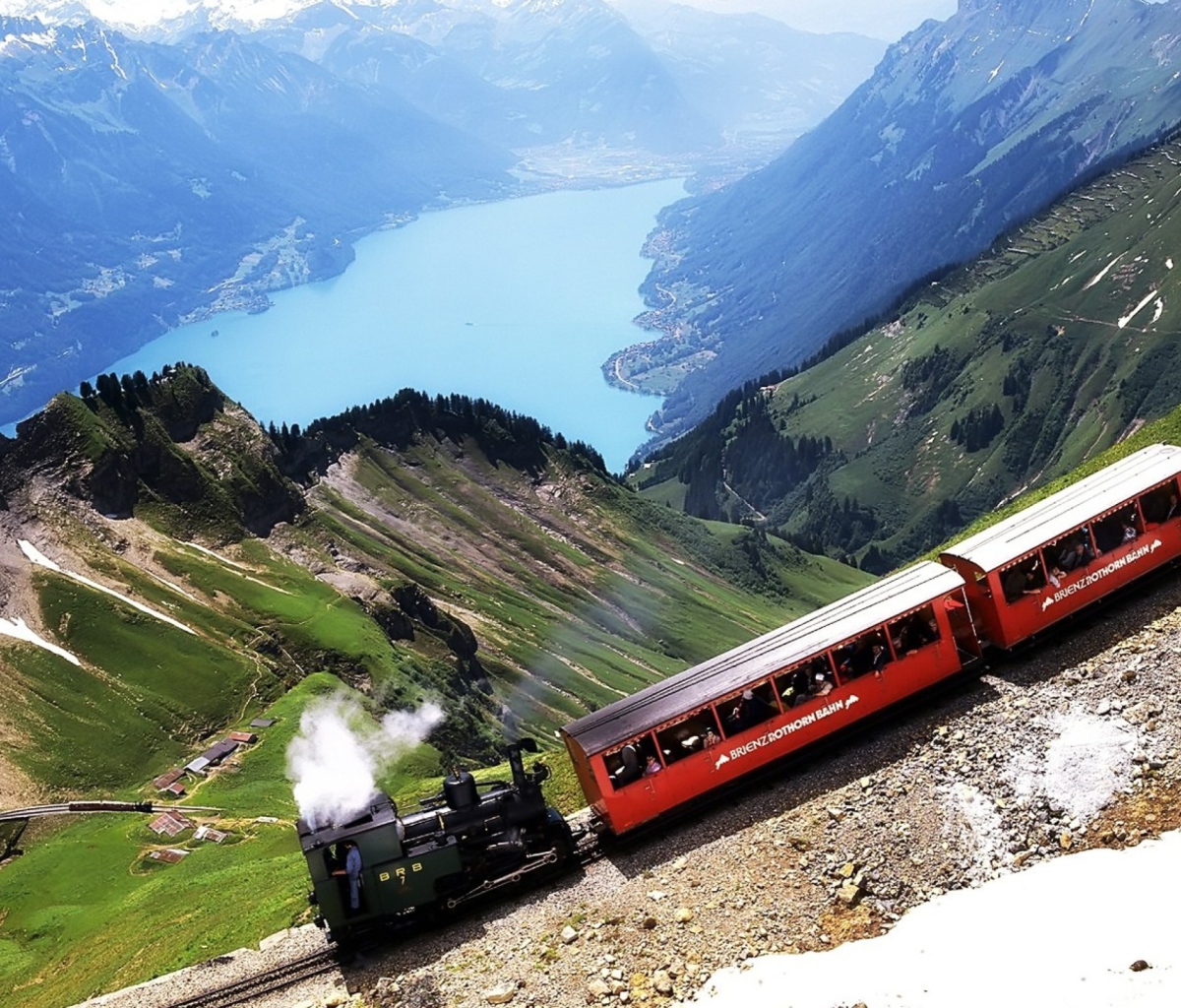 Screenshot №1 pro téma Old Switzerland Train 1200x1024