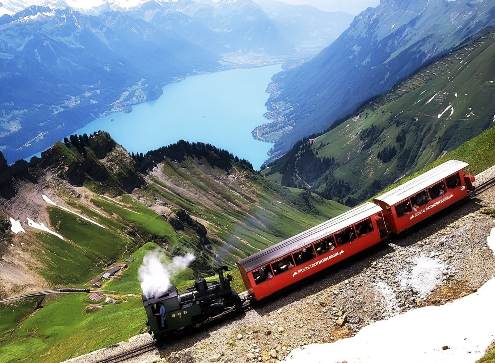 Old Switzerland Train wallpaper 1920x1408