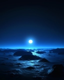 Full Moon Night screenshot #1 128x160