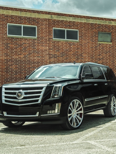 Cadillac Escalade Black screenshot #1 480x640