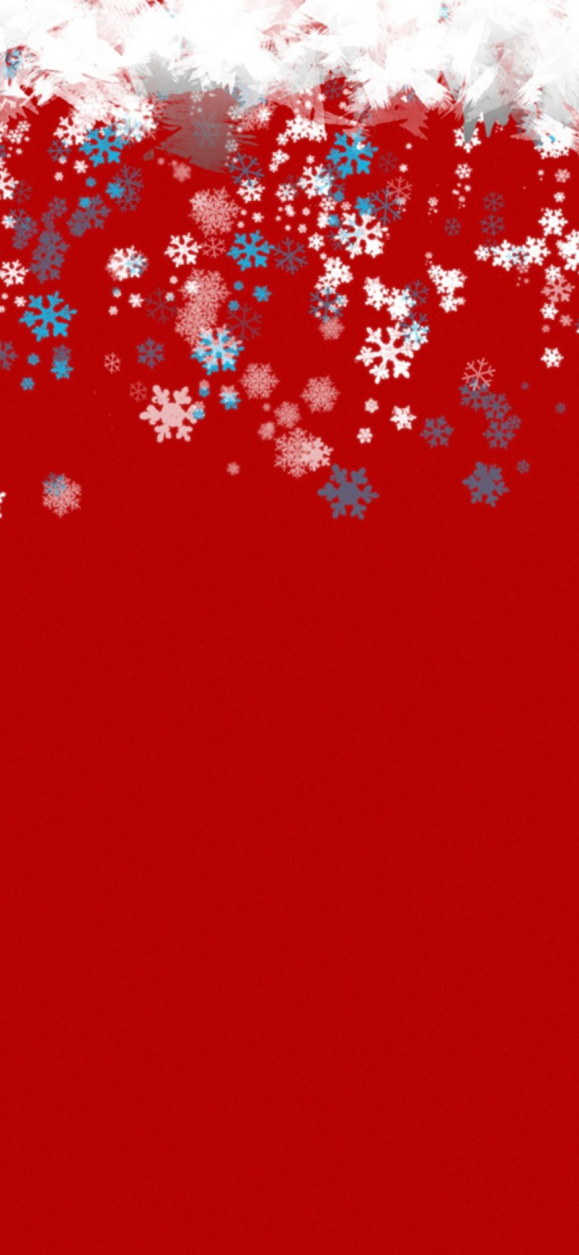 Snowflakes wallpaper 1170x2532