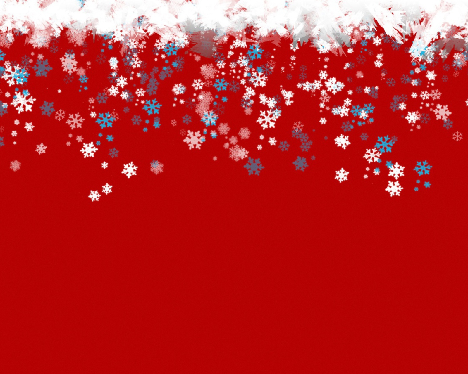 Snowflakes wallpaper 1600x1280