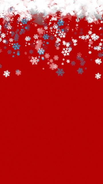 Snowflakes wallpaper 360x640