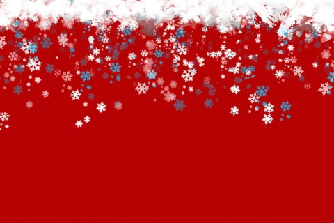 Snowflakes wallpaper 480x320