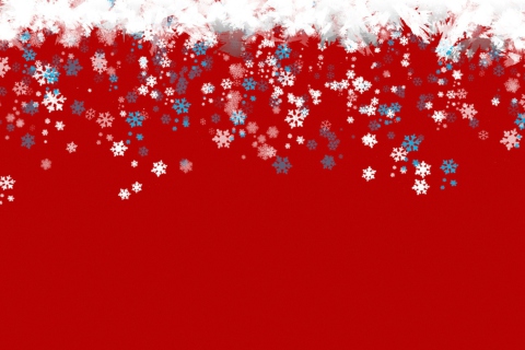 Sfondi Snowflakes 480x320