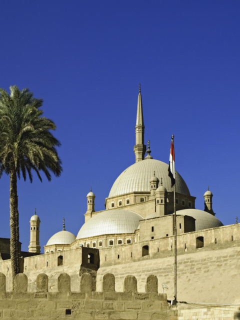 Citadel Cairo wallpaper 480x640