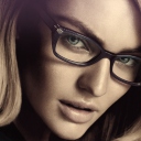 Sfondi Candice Swanepoel In Glasses 128x128