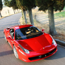 Fondo de pantalla Ferrari 458 Italia Clearness 208x208