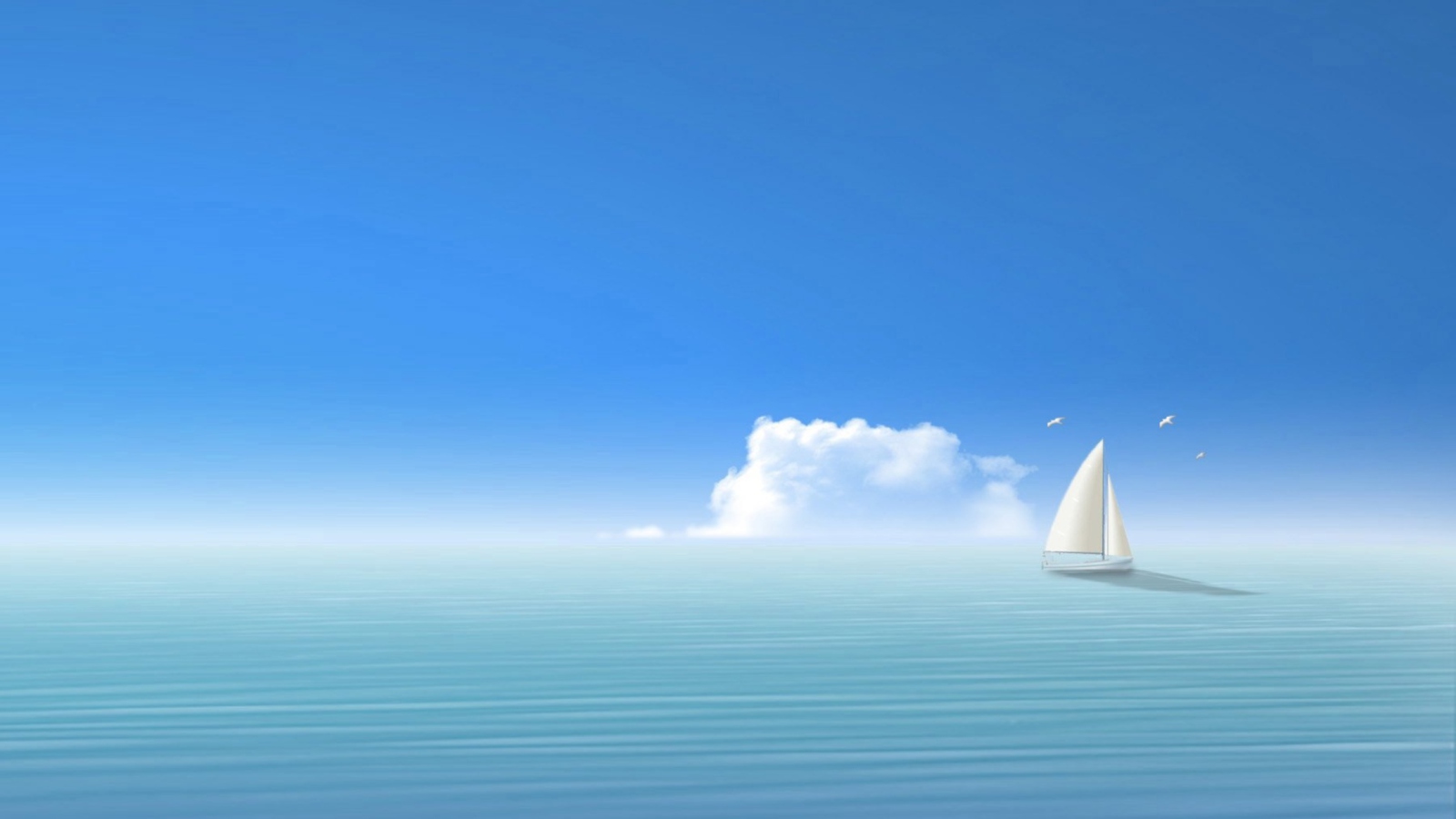 Screenshot №1 pro téma Digital Sea 1600x900