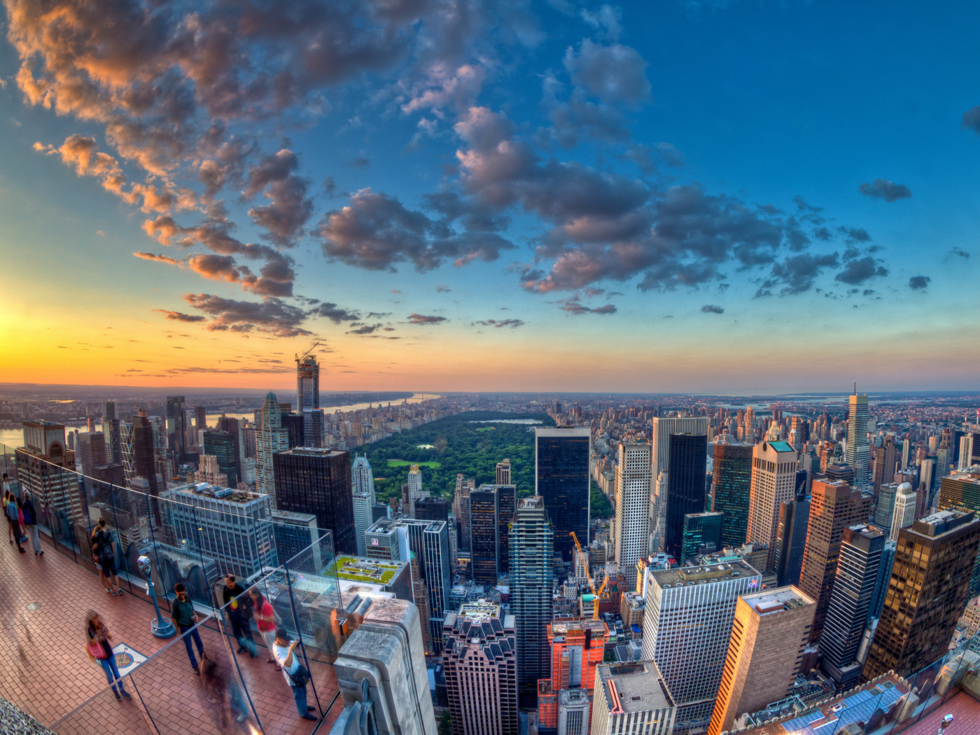 Sfondi New York City Skyscrappers 1400x1050