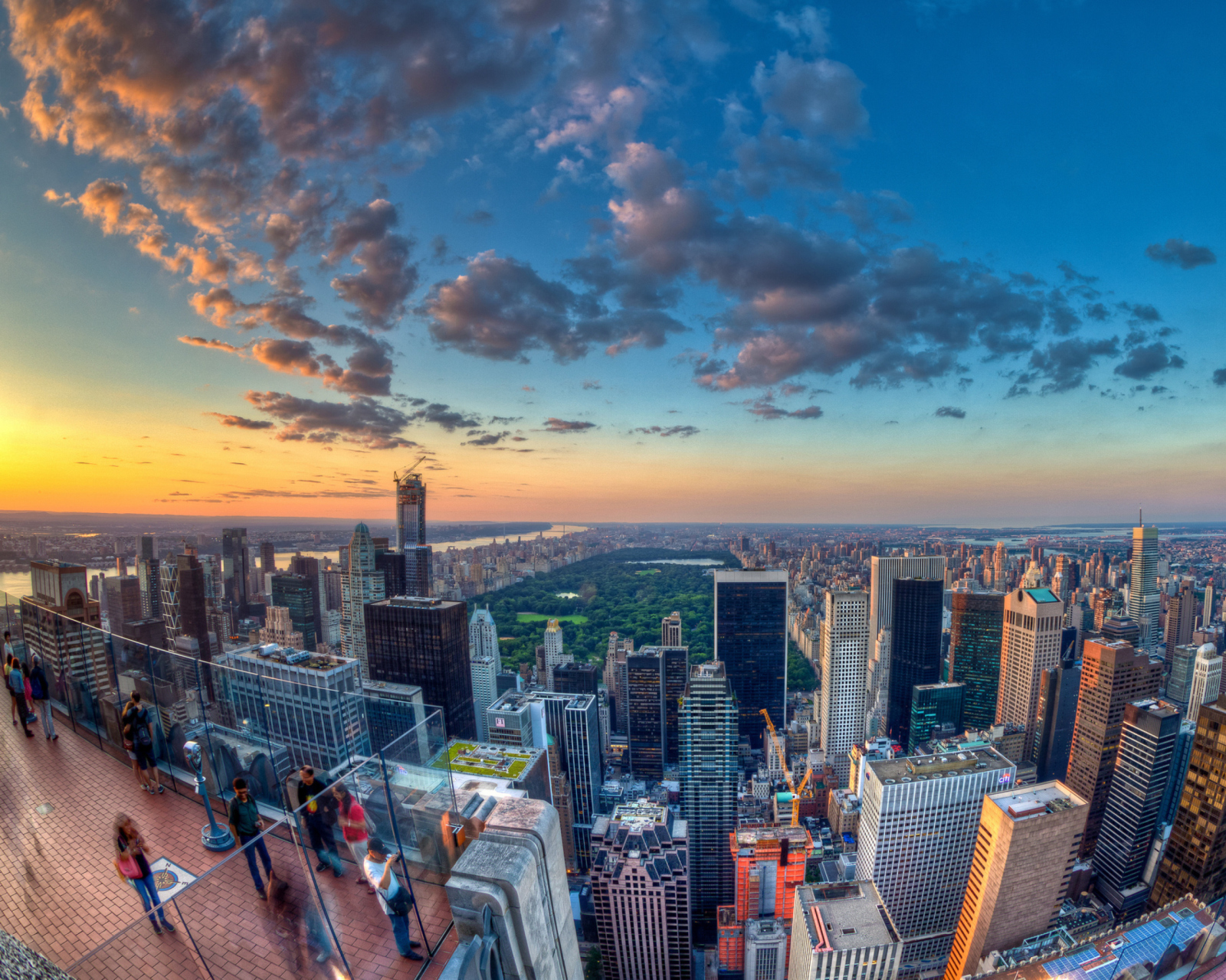 Das New York City Skyscrappers Wallpaper 1600x1280