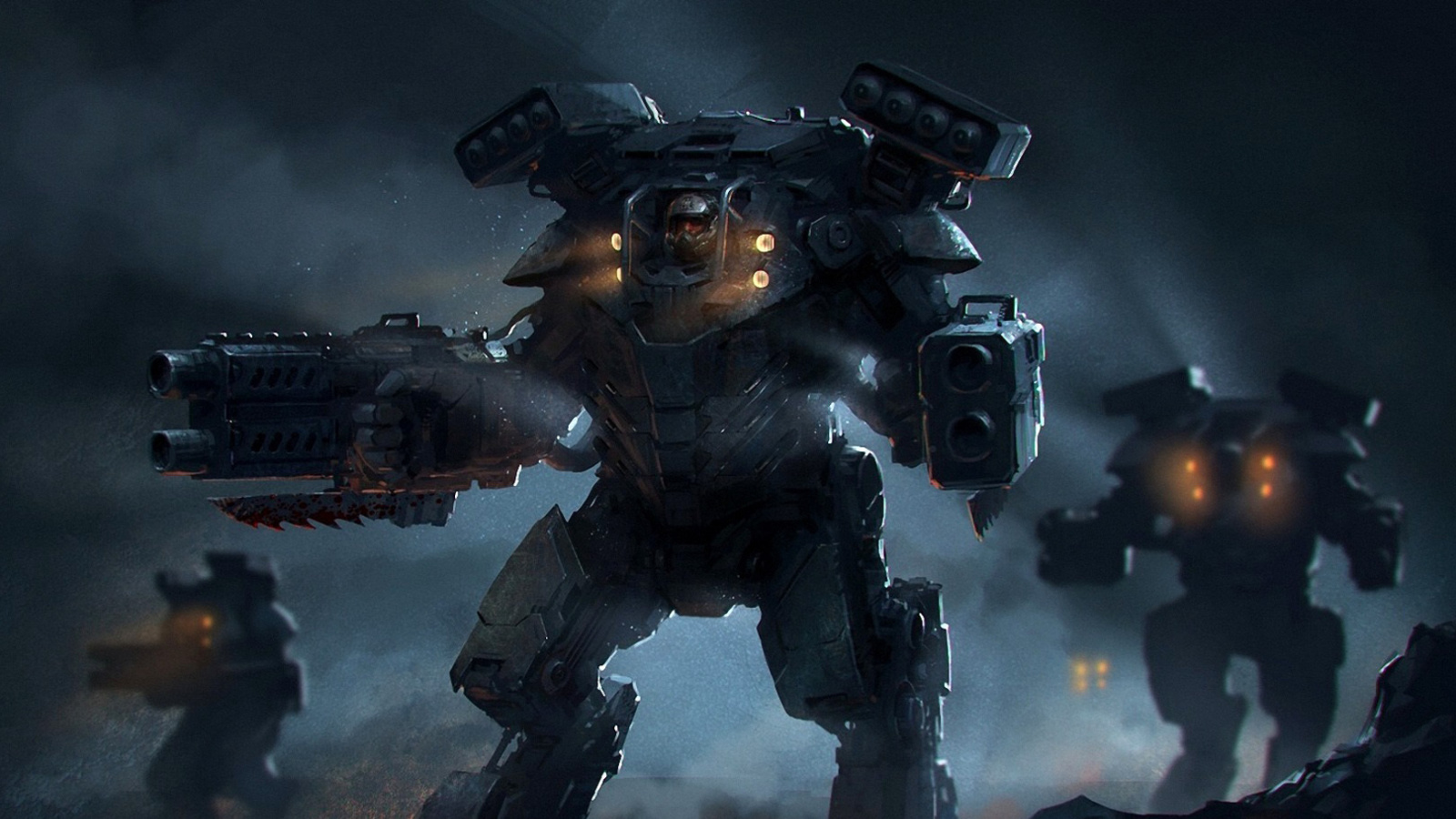 Fondo de pantalla MechWarrior Online Game 1600x900