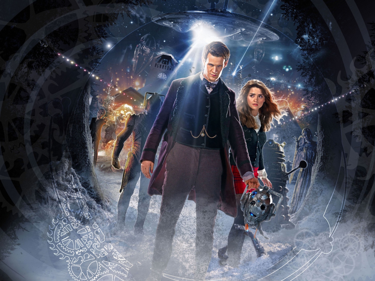 Das Doctor Who Time Of The Doctor Wallpaper 1280x960