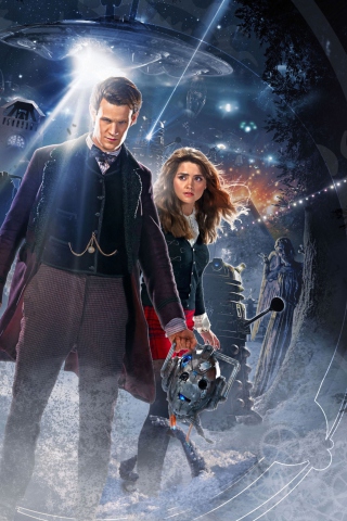 Doctor Who Time Of The Doctor wallpaper 320x480