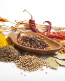 Spices and black pepper wallpaper 128x160