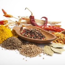 Spices and black pepper wallpaper 208x208