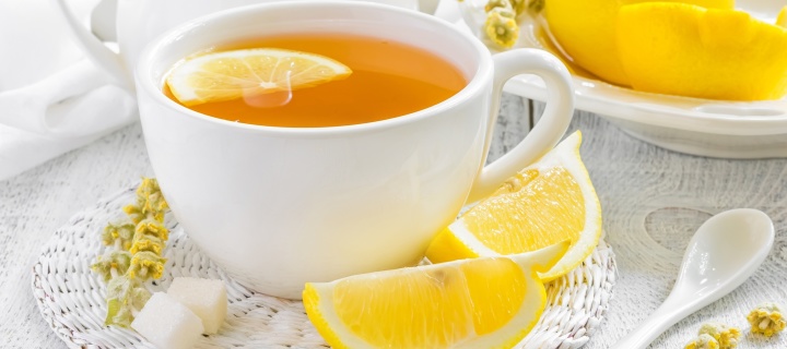 Das Tea with Citron Wallpaper 720x320