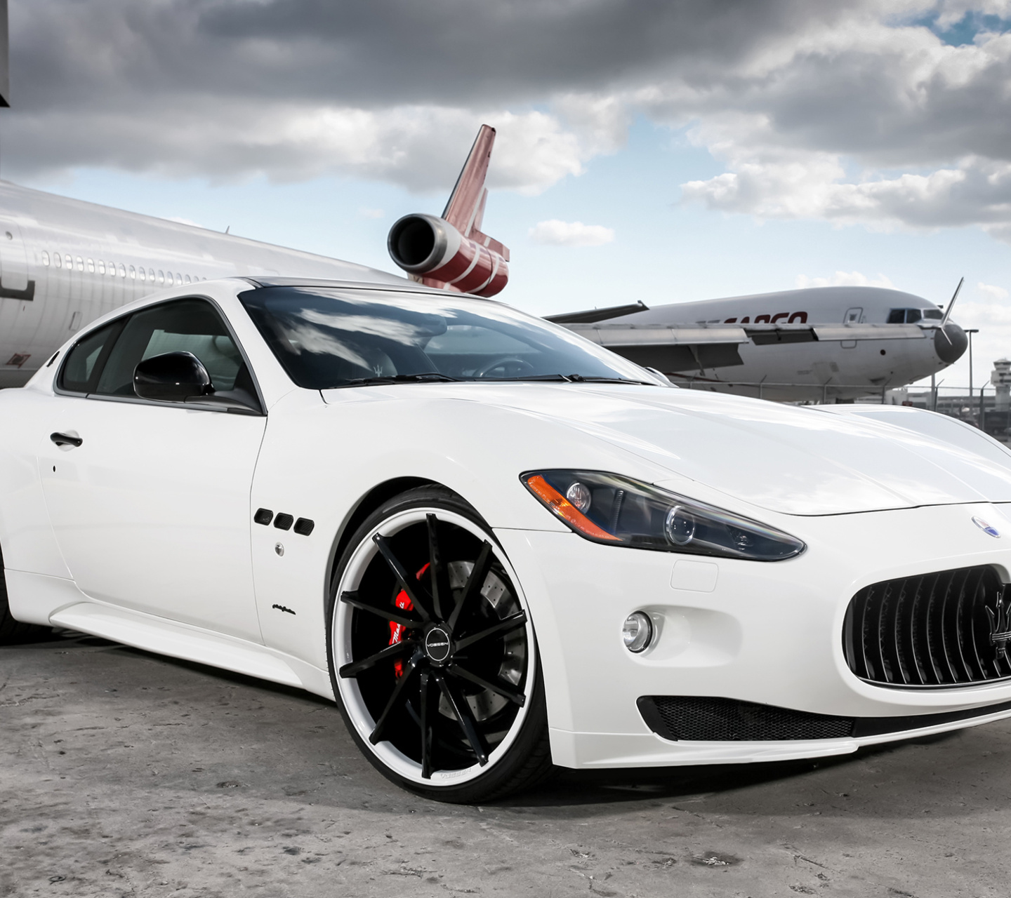 Обои Maserati Gran Turismo Vossen 1440x1280