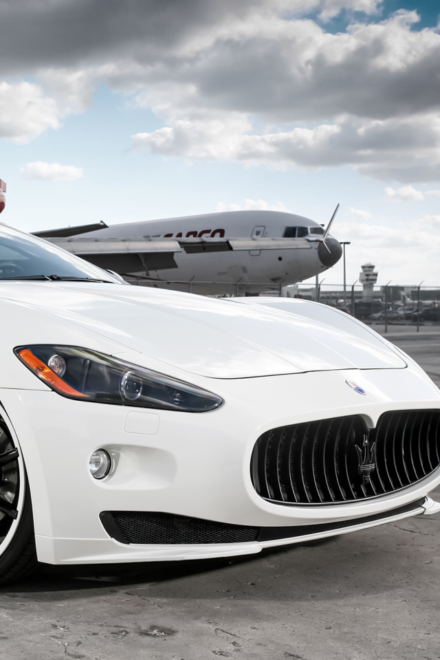 Fondo de pantalla Maserati Gran Turismo Vossen 640x960