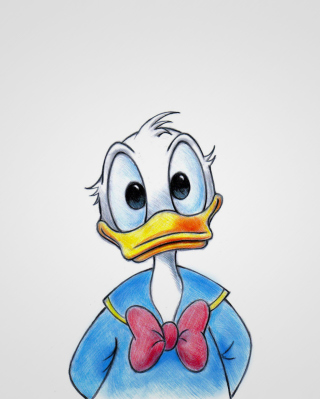 Cute Donald Duck - Obrázkek zdarma pro 240x400