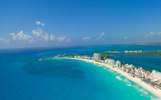 Kostenloses Blue Cancun Wallpaper für Android, iPhone und iPad
