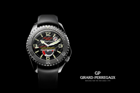 Обои Girard Perregaux Watch 480x320