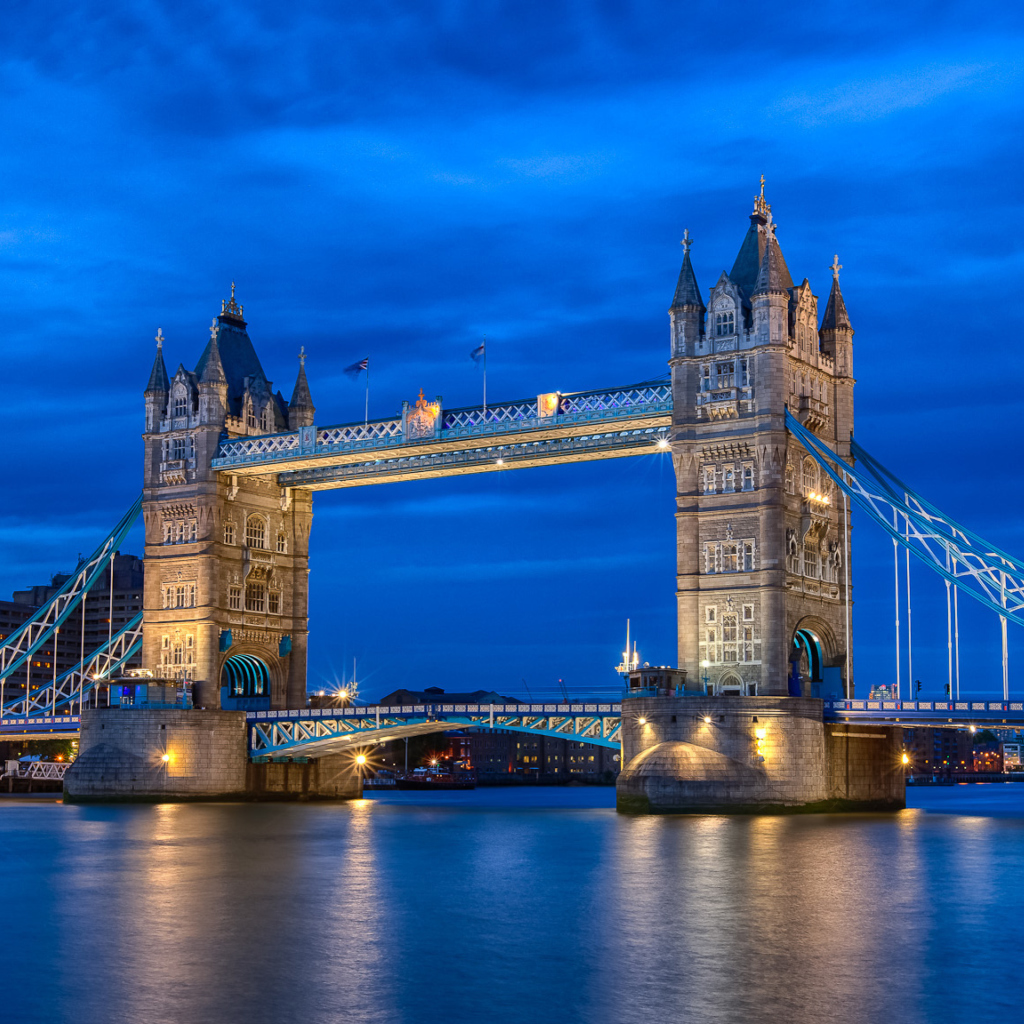 Sfondi Tower Bridge In London 1024x1024
